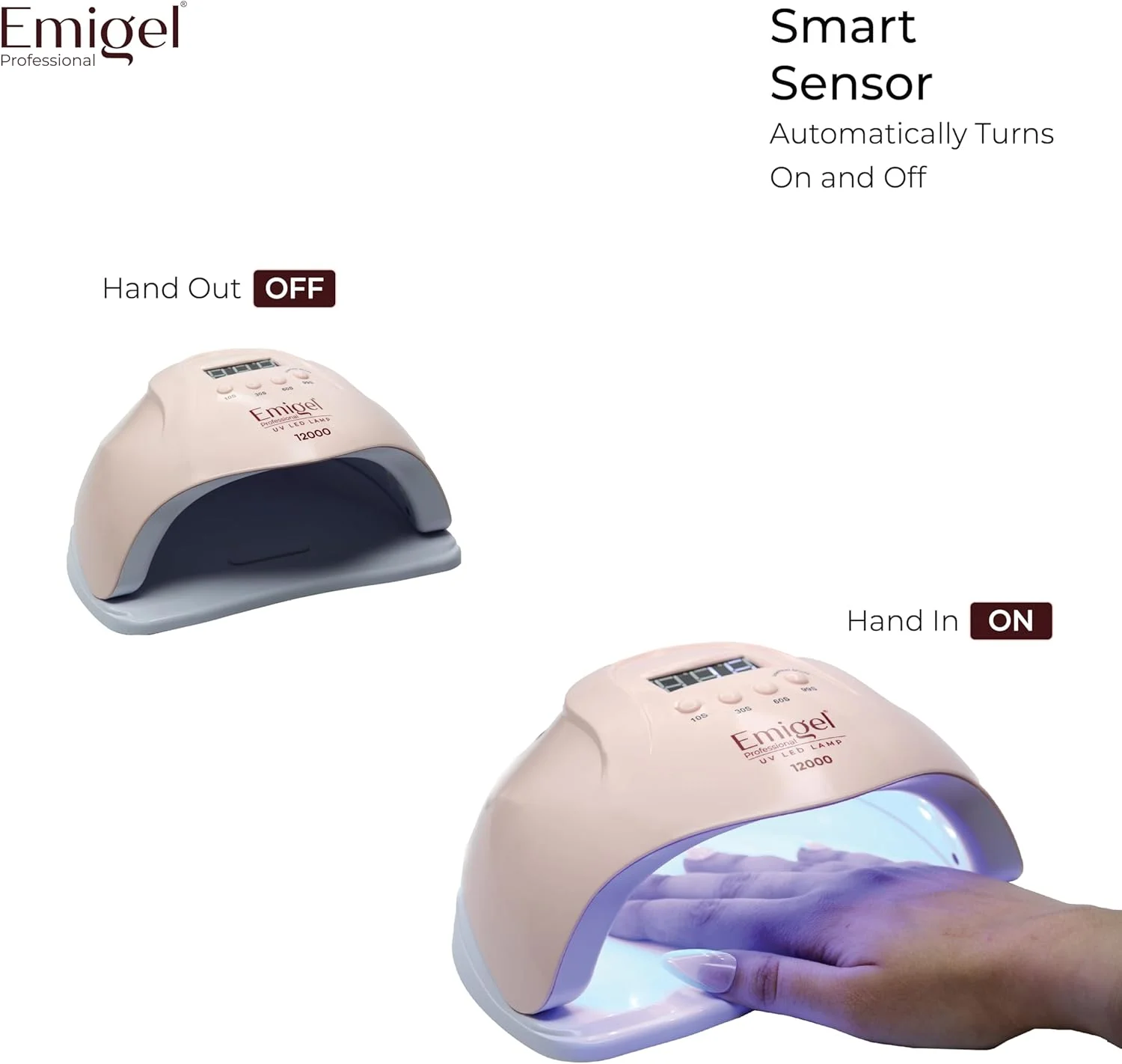 دستگاه خشک کن لاک ناخن ۱۲۰ وات امیگل | خشک کننده سریع لاک ژل | دستگاه یو وی خشک کننده ناخن | دستگاه یو وی حرفه ای ناخن دستگاه خشک کن لاک ناخن ۱۲۰ وات امیگل | خشک کننده سریع لاک ژل | دستگاه یو وی خشک کننده ناخن | دستگاه یو وی حرفه ای ناخن