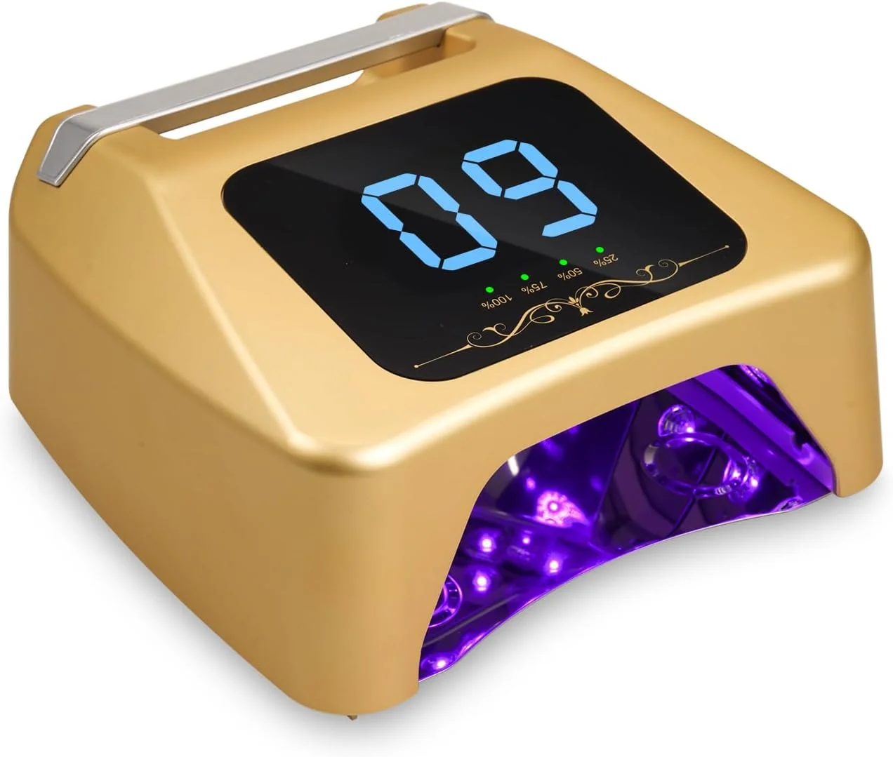 دستگاه خشک کن لاک ژل ناخن LED یو وی 72 وات Joleritc با 4 تنظیمات تایمر، سنسور هوشمند IR، مناسب برای انواع لاک ژل