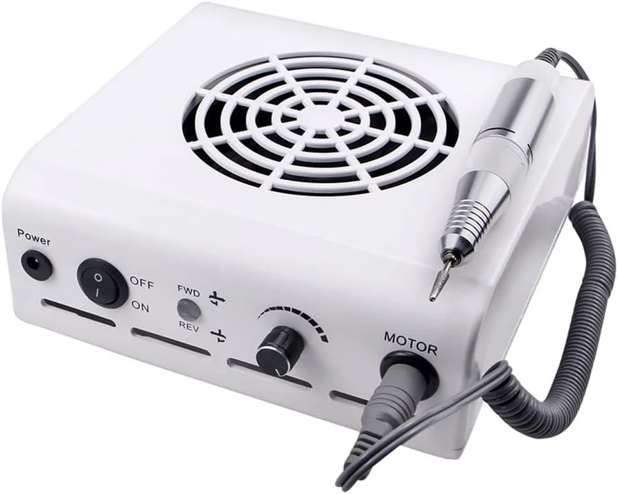 دستگاه جمع کننده گرد و غبار ناخن دو کاره 60W/80W، فن پرقدرت، مکش قوی، صدای کم، ست ابزار مانیکور دستگاه جمع کننده گرد و غبار ناخن دو کاره 60W/80W، فن پرقدرت، مکش قوی، صدای کم، ست ابزار مانیکور