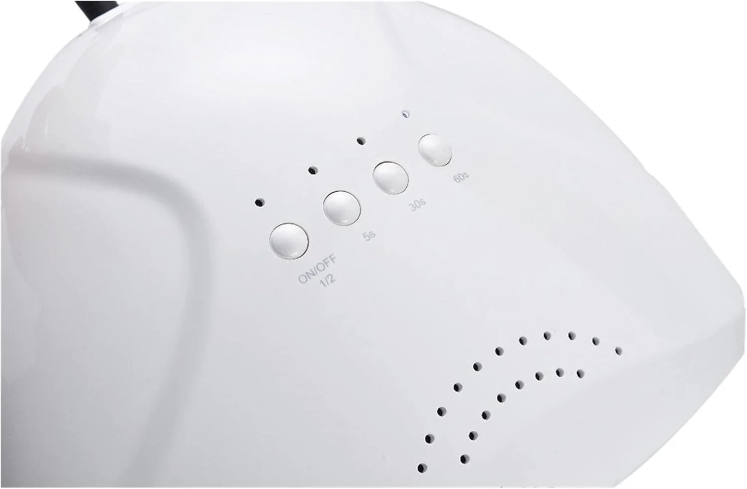 دستگاه خشک کن لاک ناخن LED با نور سفید 24W/48W، مناسب برای زیبایی، آرایش و خشک کردن لاک ناخن، ابزاری برای طراحی ناخن انگشتان دست و پا (طلایی)