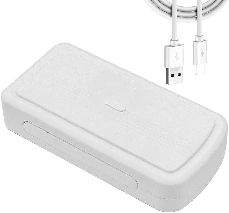 چراغ لاک خشک کن تاشو قابل حمل UV، مینی لامپ پخت ناخن، لامپ ژلی LED 36 وات (برای خشک کردن چسب)، سنگهای قیمتی ژلی (با رابط USB)