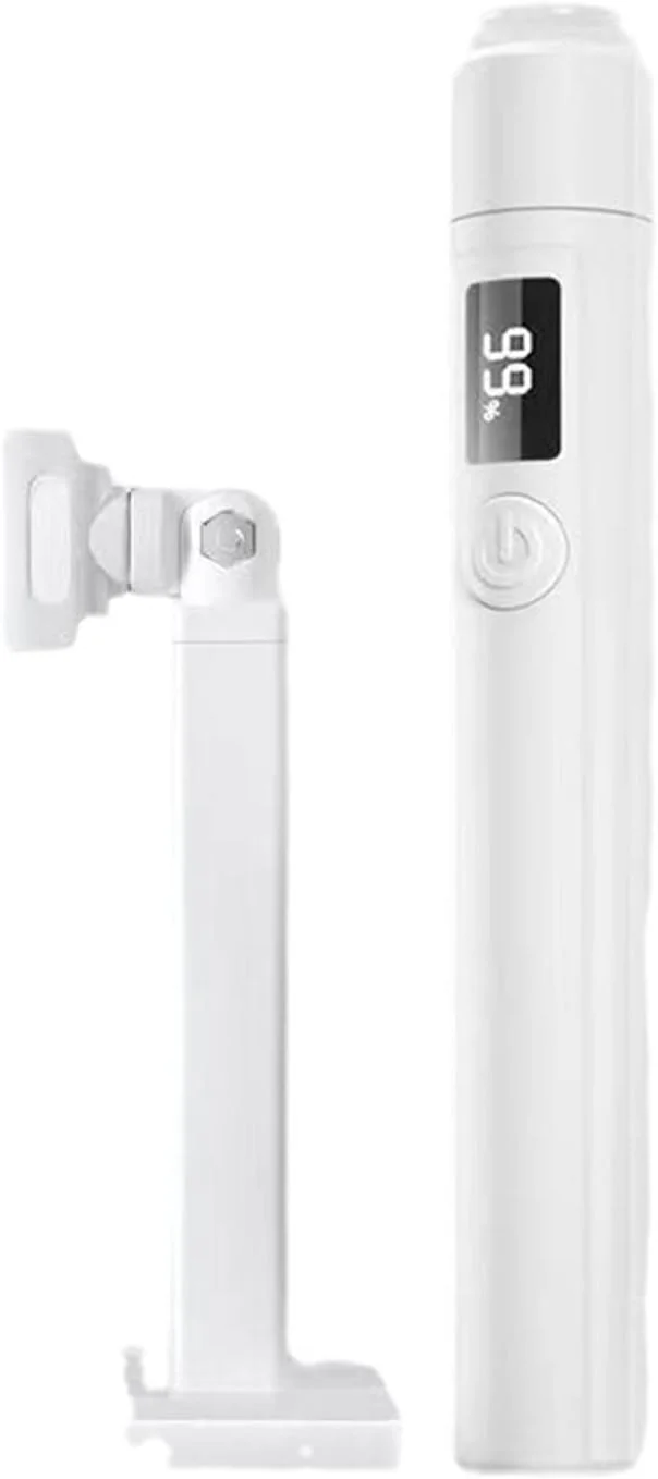 چراغ دستی مانیکور Pepisky، خشک کننده سریع، قابل حمل، دارای صفحه نمایش LED، تایمر دو سرعته 45s و 60s