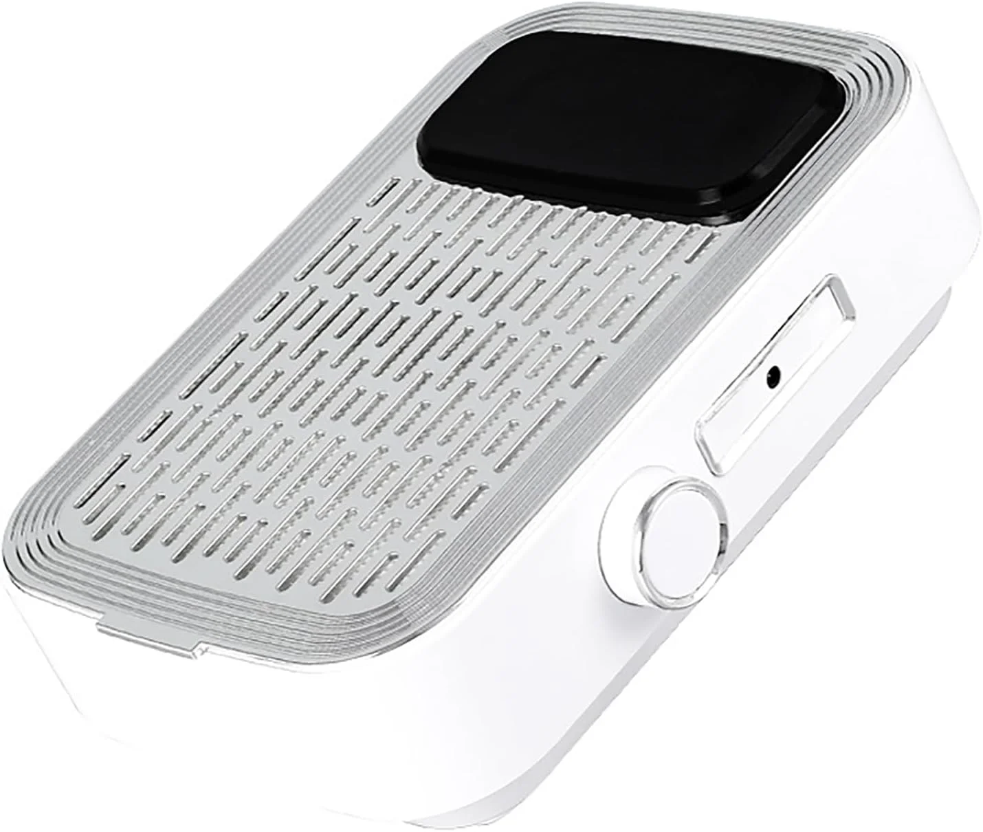 دستگاه جمع کننده گرد و غبار ناخن VoOqo، قابل شارژ، 80 وات، دستگاه مکنده گرد و غبار ناخن، مناسب برای استودیو، صفحه فیلتر قابل تعویض با صدای کم، مکش قوی، سرعت باد قابل تنظیم - سفید