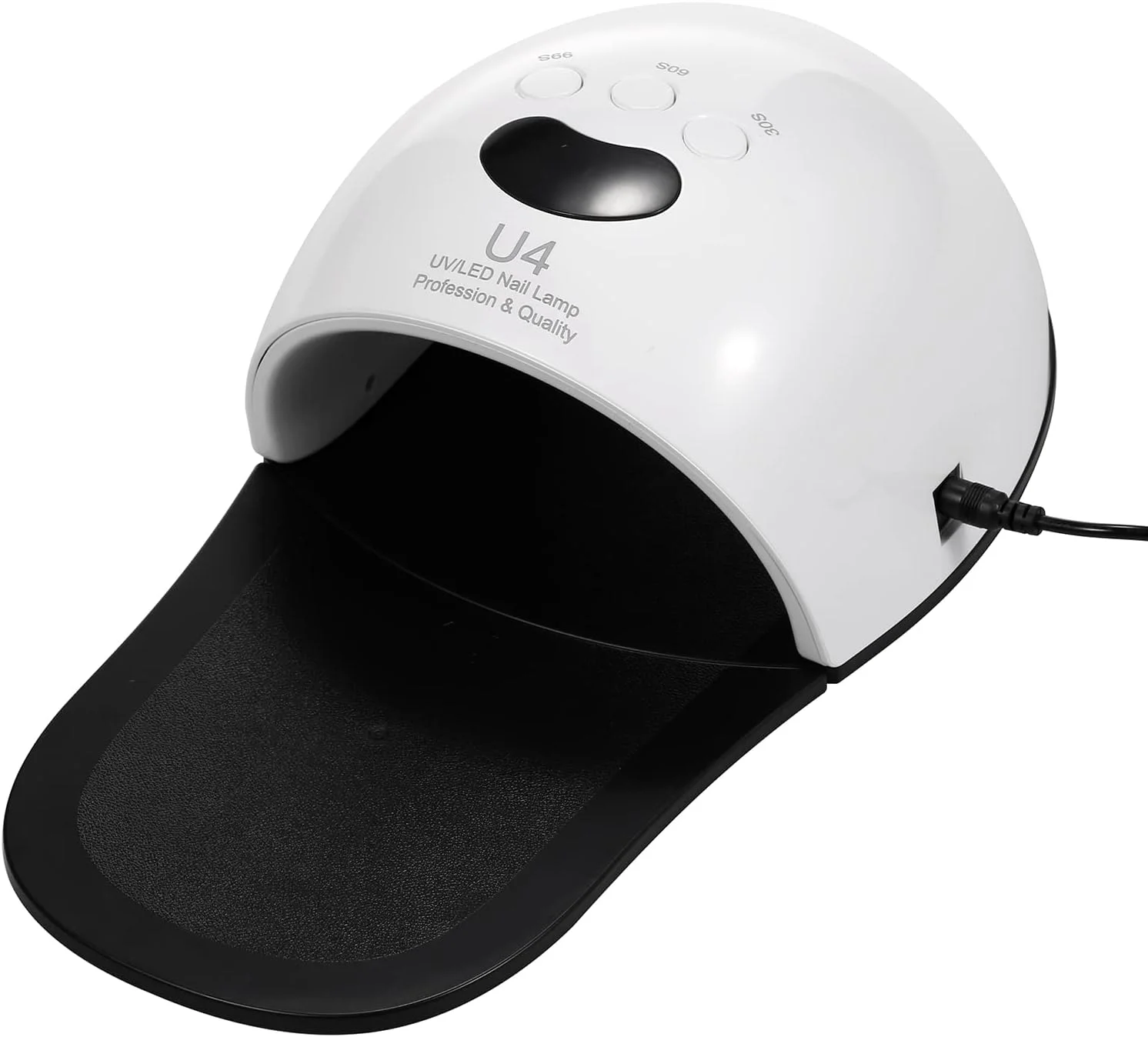 لامپ UV قابل حمل لابیموس برای خشک کردن ناخن، نمایشگر LED، 3 تایمر، خشک کردن سریع برای ناخن های دست و پا، ابزار مانیکور DIY