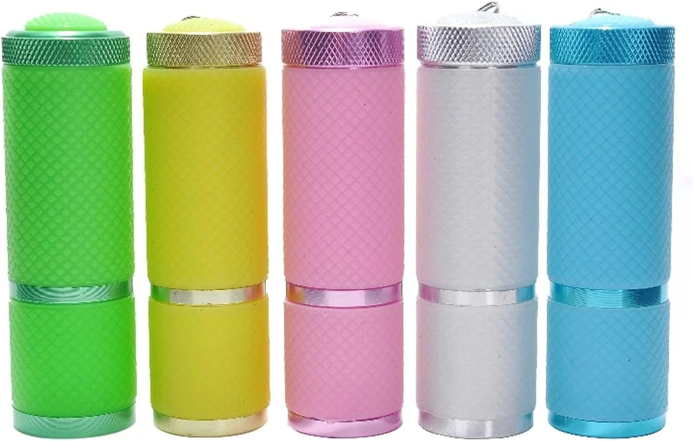 دستگاه خشک کن لاک ناخن UV LED، مناسب برای انواع لاک ژل، اکریلیک، با منبع تغذیه باتری، مناسب برای استفاده در منزل (صورتی)