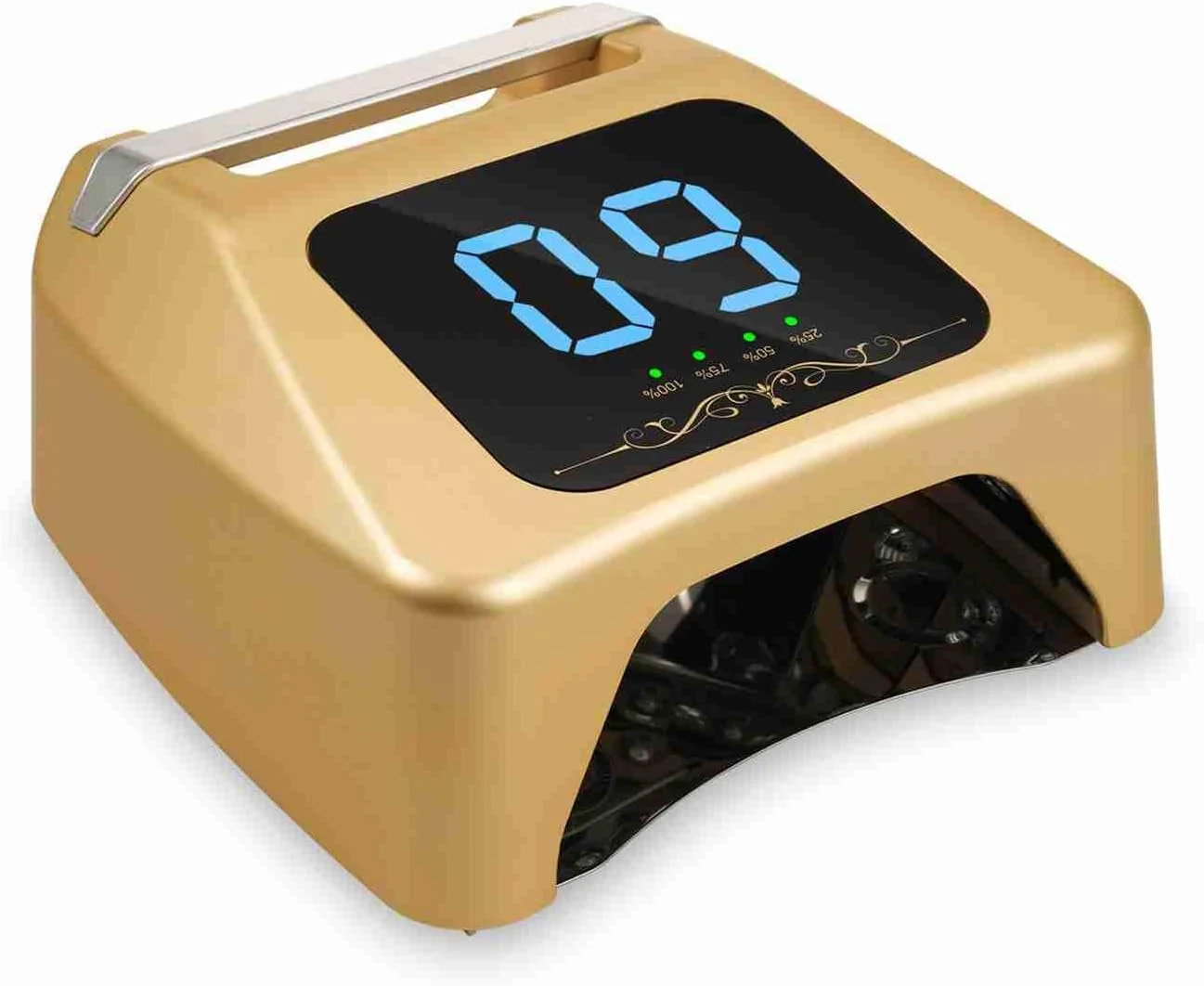 دستگاه خشک کن لاک ناخن LED UV 72 وات، خشک کننده سریع لاک ژل با 4 تنظیمات تایمر، سنسور هوشمند IR، نور UV ناخن برای لاک ژل، لامپ پخت ژل برای ناخن های پا، سازگار