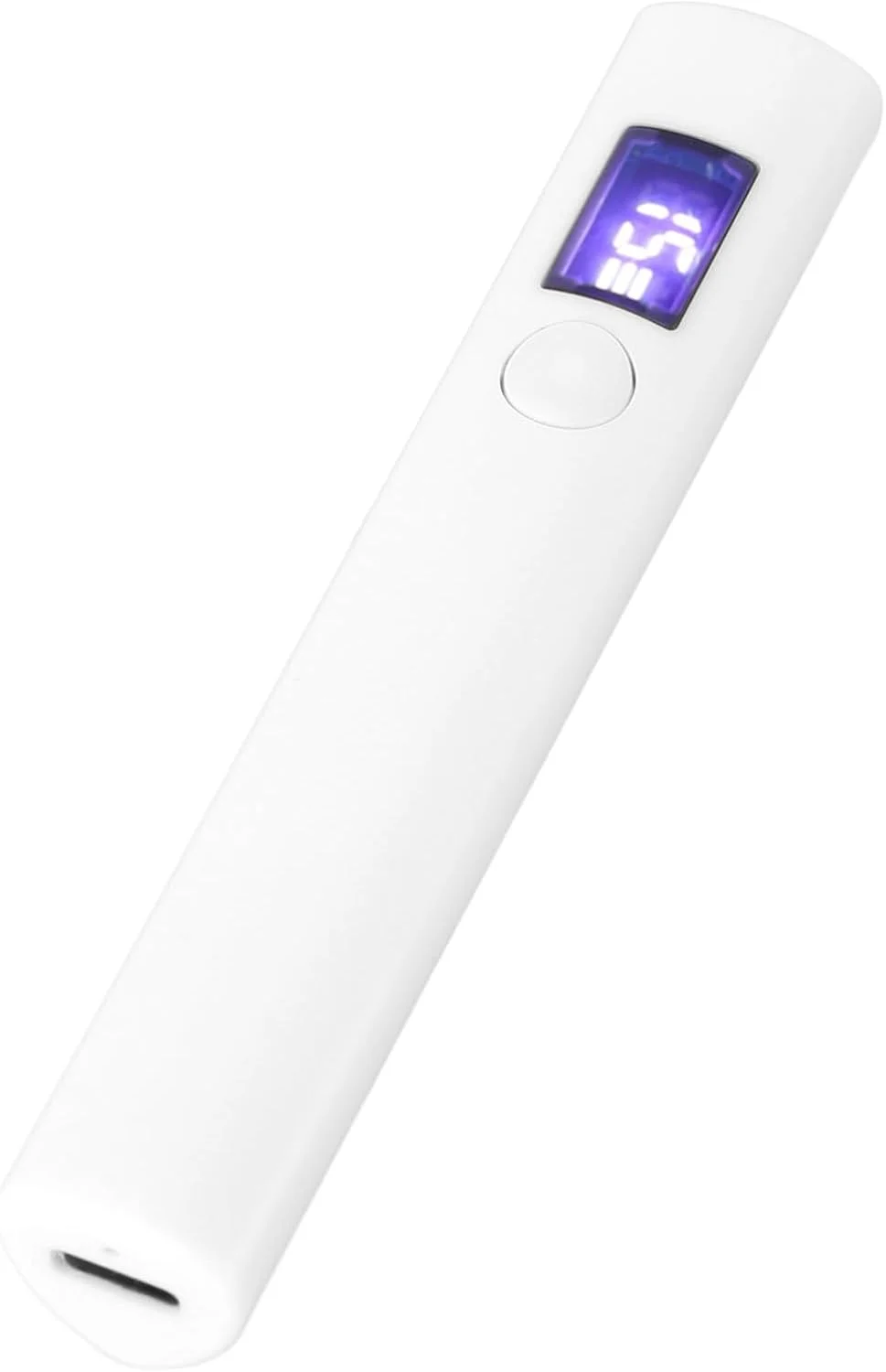 چراغ کوچک خشک کننده ناخن Luqeeg، لامپ خشک کن ناخن قابل حمل با قدرت بالا با عملکرد طب فشاری، نمایشگر دیجیتال کوچک، مناسب برای مسافرت و منزل، برای طراحی ناخن ماندگارتر