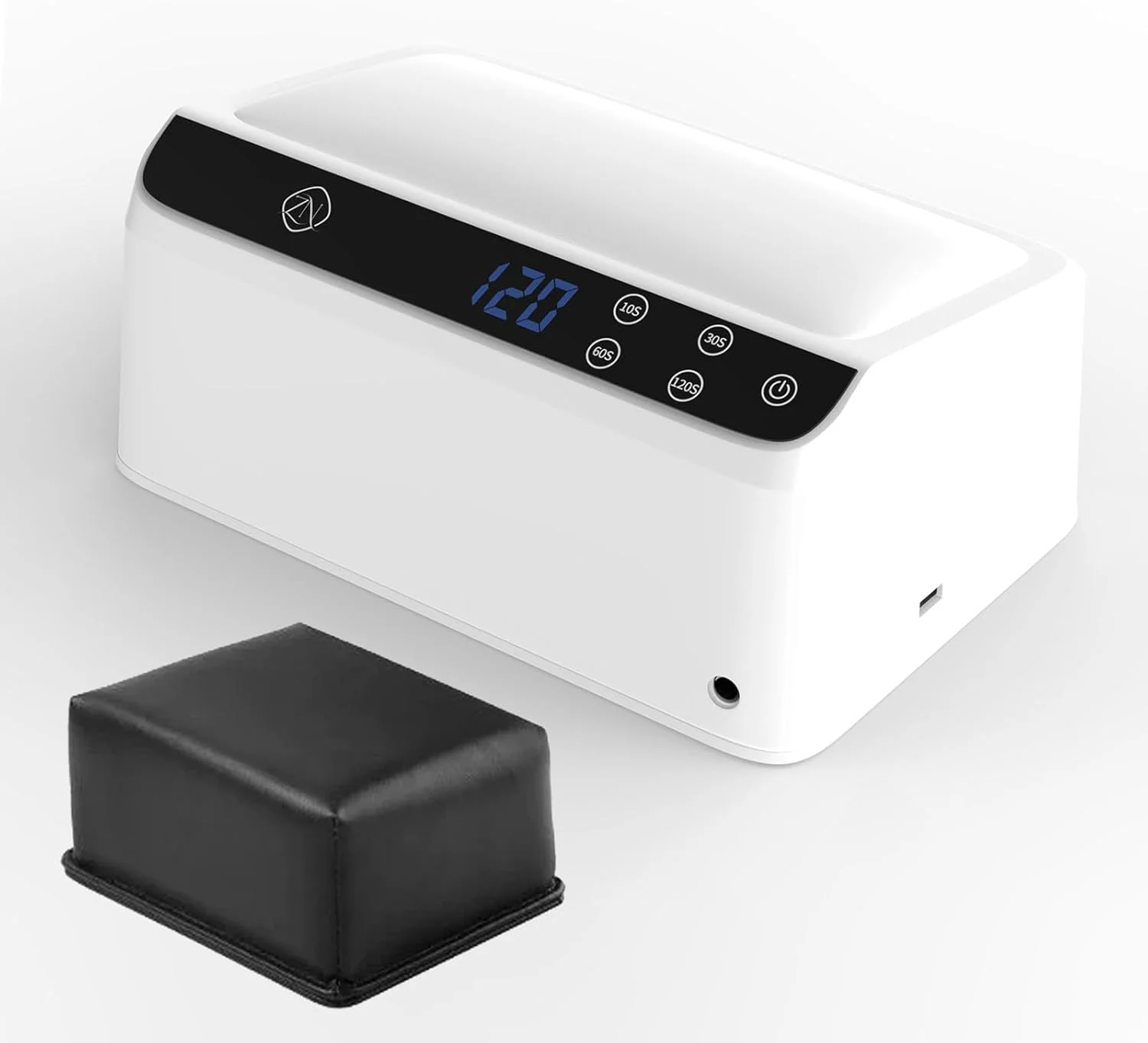 دستگاه خشک کن لاک ناخن UV LED زی زون با بالشتک تکیه گاه دست، توان 72 وات، دارای 4 تایمر و صفحه لمسی - ایده آل برای استفاده در سالن یا منزل