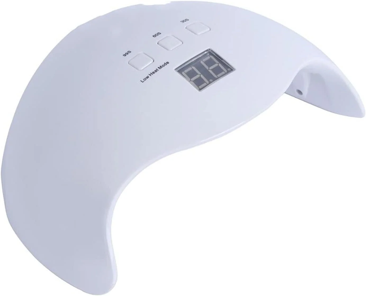 دستگاه خشک کن لاک ناخن 48 وات UV LED، خشک کننده سریع لاک ژل با تایمر 30/60/99 ثانیه، ابزار حرفه ای طراحی ناخن برای لاک ناخن