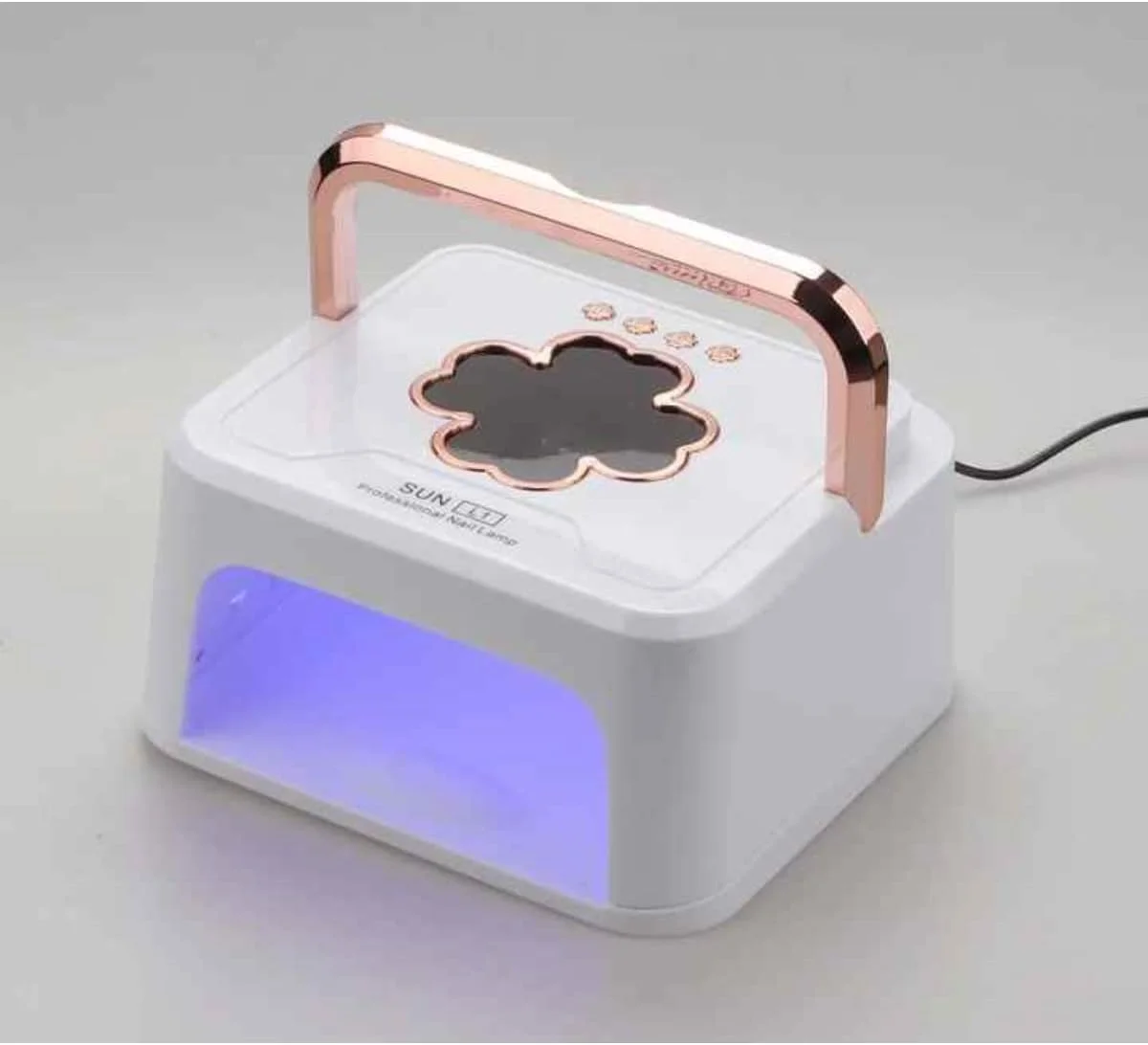 دستگاه خشک کن لاک ناخن - خشک کننده سریع لاک ژل با سنسور خودکار، محافظت در برابر گرمای بیش از حد، پایه جداشدنی، طراحی مناسب برای مسافرت - ابزار حرفه ای طراحی ناخن برای استفاده در سالن و منزل