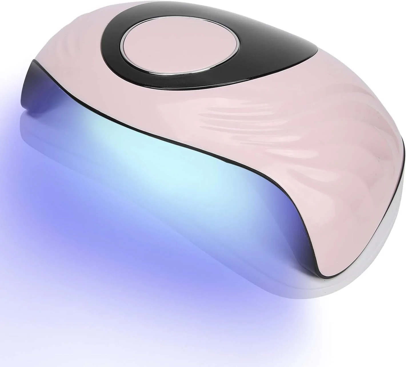 دستگاه خشک کن لاک ناخن UV با 42 LED حرفه ای - چراغ LED خشک کننده سریع لاک ژل برای مانیکور و پدیکور، ابزار طراحی ناخن با کیفیت سالن، طراحی سفید جمع و جور