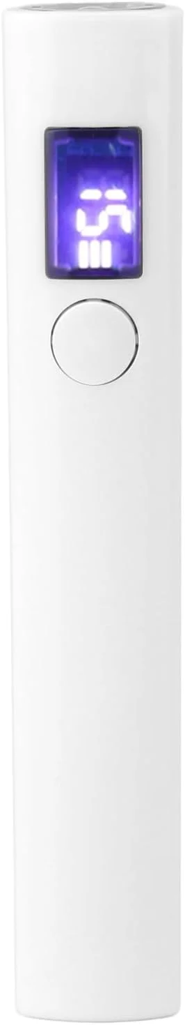 چراغ UV دستی برای ناخن های ژلی، چراغ UV قابل شارژ USB، خشک کن ناخن قابل حمل، چراغ خشک کننده ناخن با تعویض آسان برای مسافرت و منزل (سفید) چراغ UV دستی برای ناخن های ژلی، چراغ UV قابل شارژ USB، خشک کن ناخن قابل حمل، چراغ خشک کننده ناخن با تعویض آسان برای مسافرت و منزل (سفید)