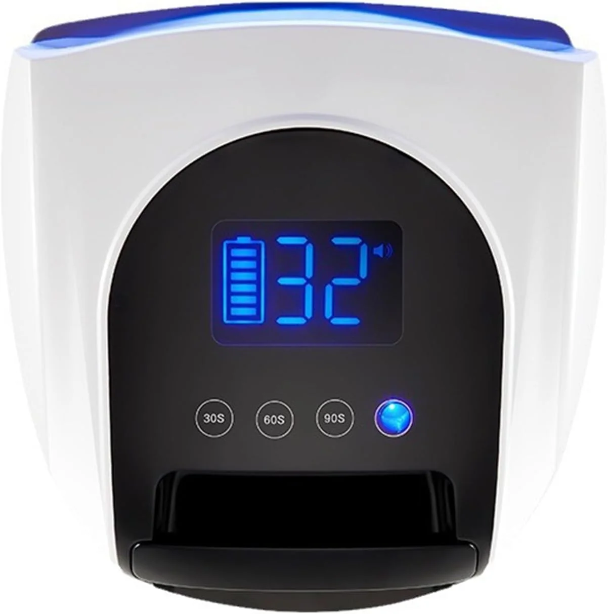 چراغ LED ناخن، 96 وات، 42 لامپ LED، باتری با ظرفیت بالا 19200 میلی آمپر ساعت، 4 تنظیم تایمر و صفحه نمایش LCD، حسگر خودکار، پایه جداشدنی، مناسب برای ابزار هنر ناخن سالن خانگی چراغ LED ناخن، 96 وات، 42 لامپ LED، باتری با ظرفیت بالا 19200 میلی آمپر ساعت، 4 تنظیم تایمر و صفحه نمایش LCD، حسگر خودکار، پایه جداشدنی، مناسب برای ابزار هنر ناخن سالن خانگی