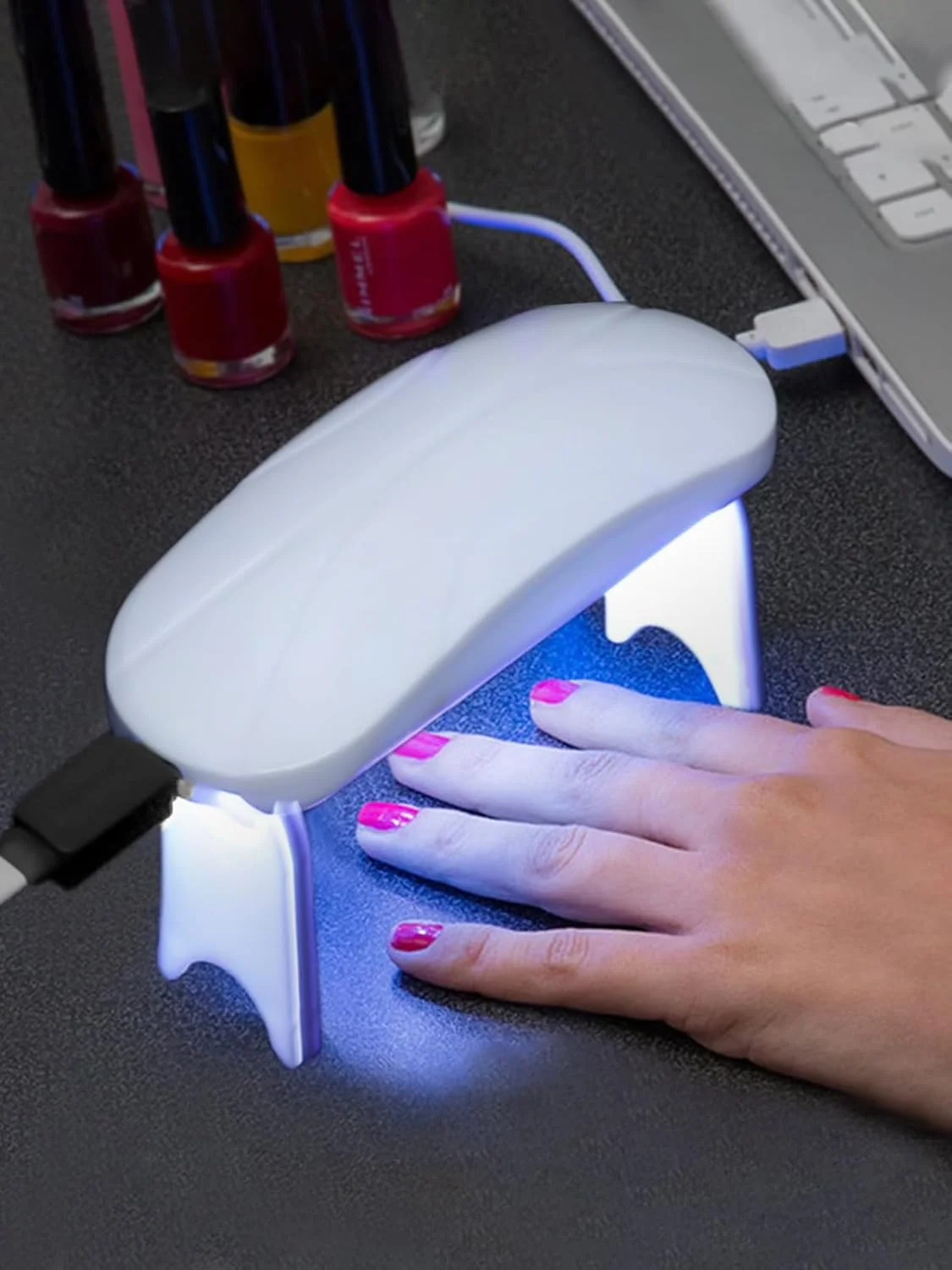 دستگاه نوردرمانی UV، مینی و قابل حمل، LED ناخن دستگاه نوردرمانی UV، مینی و قابل حمل، LED ناخن