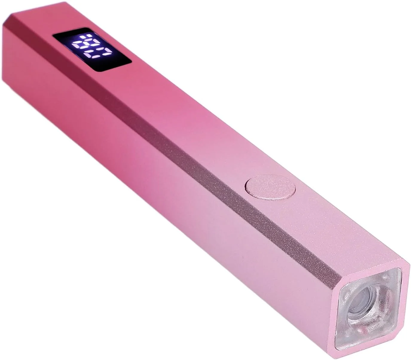 چراغ کوچک ناخن، چراغ دستی ناخن، خشک کن ناخن UV LED قابل حمل شارژی با صفحه نمایش LCD و 2 تایمر برای طراحی ناخن ژلی