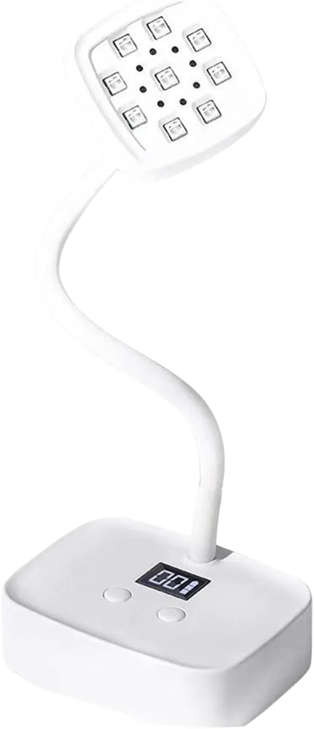 چراغ ناخن قابل شارژ 27 وات، خشک کن انعطاف پذیر ناخن، چراغ خشک کننده سریع ناخن برای خشک شدن سریع چراغ ناخن قابل شارژ 27 وات، خشک کن انعطاف پذیر ناخن، چراغ خشک کننده سریع ناخن برای خشک شدن سریع