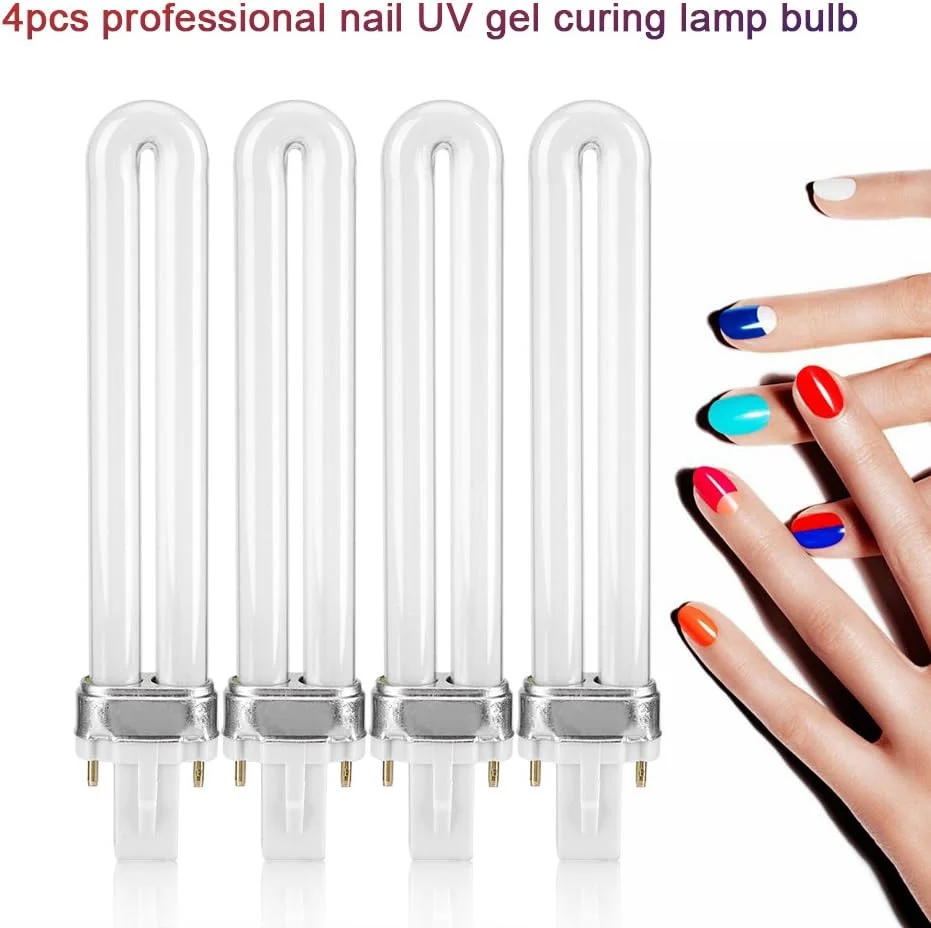 مجموعه لامپ خشک کن ناخن یو وی، ژل خشک کننده سریع برای استفاده حرفه ای