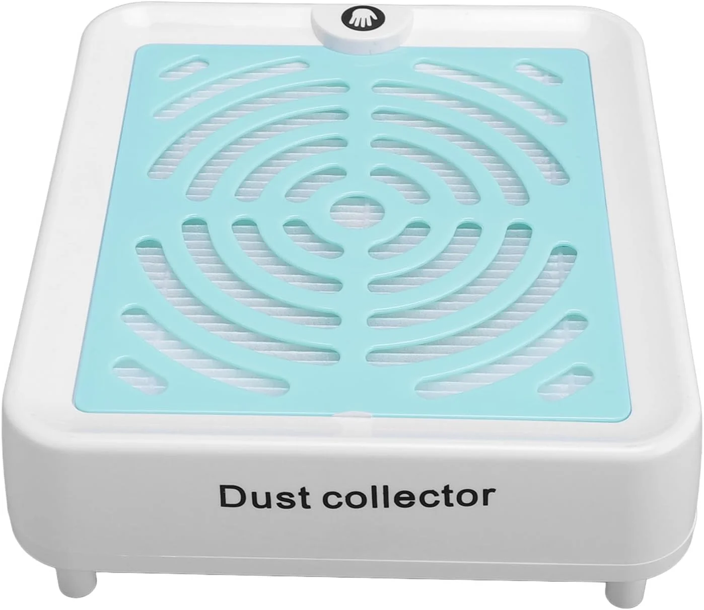 دستگاه جمع کننده گرد و غبار ناخن 40 وات با مکش قوی، فیلتر الیاف ظریف، قابل حمل، القای اتوماتیک، جاروبرقی ناخن برای سالن ناخن - آبی (دوشاخه ایالات متحده)