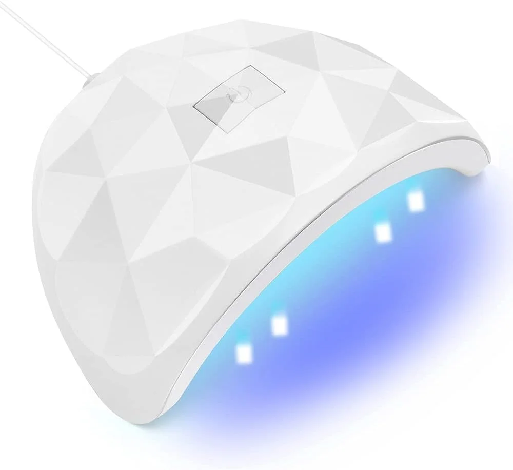 دستگاه خشک کن لاک ناخن با حسگر اتوماتیک و 18 لامپ ال ای دی مناسب برای پدیکور و مانیکور