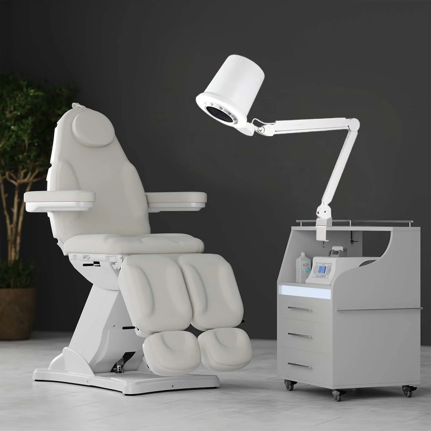 دستگاه جمع کننده گرد و غبار ناخن با نور، لامپ جاروبرقی حرفه ای سالن ناخن برای میز مانیکور و پدیکور، مناسب برای ناخن های اکریلیک و لاک، با مکش قوی فن (دارای 2 عدد فیلتر قابل استفاده مجدد) دستگاه جمع کننده گرد و غبار ناخن با نور، لامپ جاروبرقی حرفه ای سالن ناخن برای میز مانیکور و پدیکور، مناسب برای ناخن های اکریلیک و لاک، با مکش قوی فن (دارای 2 عدد فیلتر قابل استفاده مجدد)