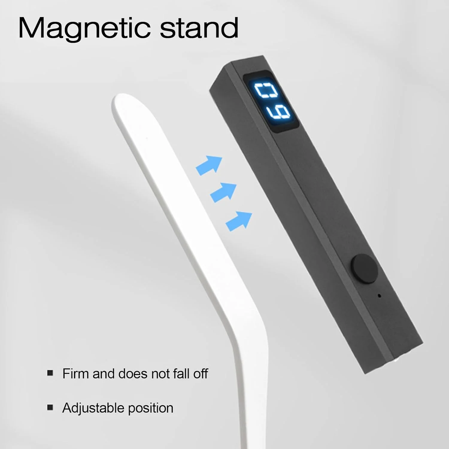 چراغ دستی خشک کننده لاک ناخن Labymos، دارای باتری 400mAh و تایمر 20/60 ثانیه