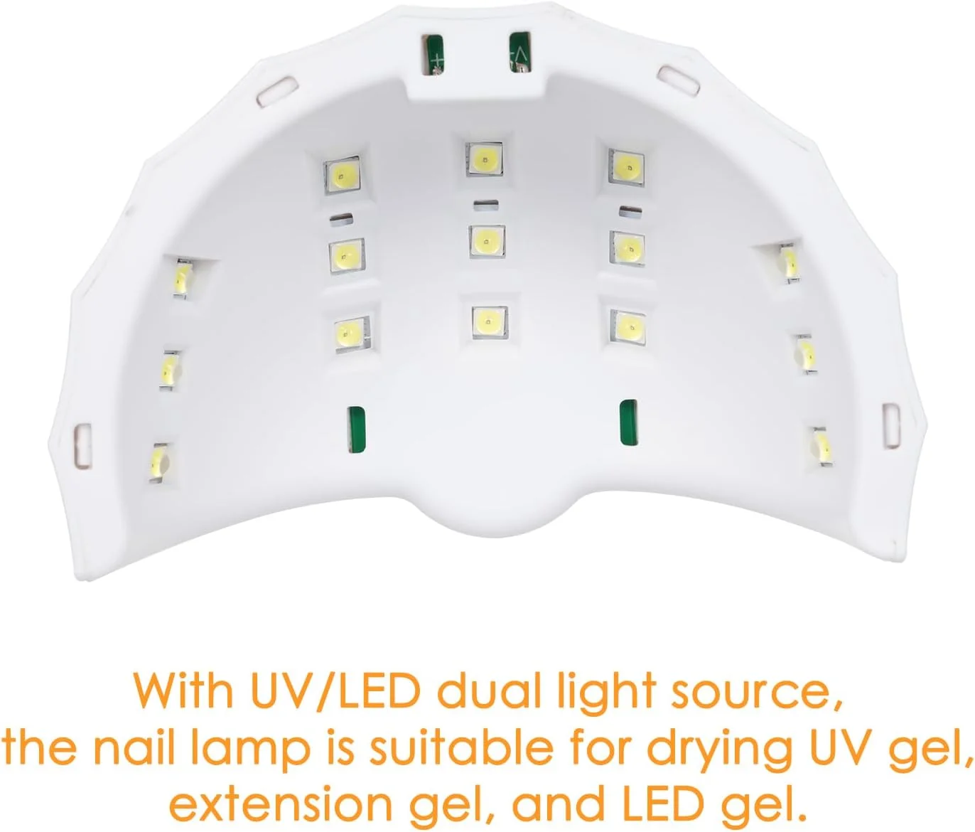 لامپ ناخن LED UV لابیموس، خشک کن لاک ژل ناخن، لامپ پخت چسب ناخن، نور UV ناخن، نور درمانی LED، ابزار طراحی ناخن