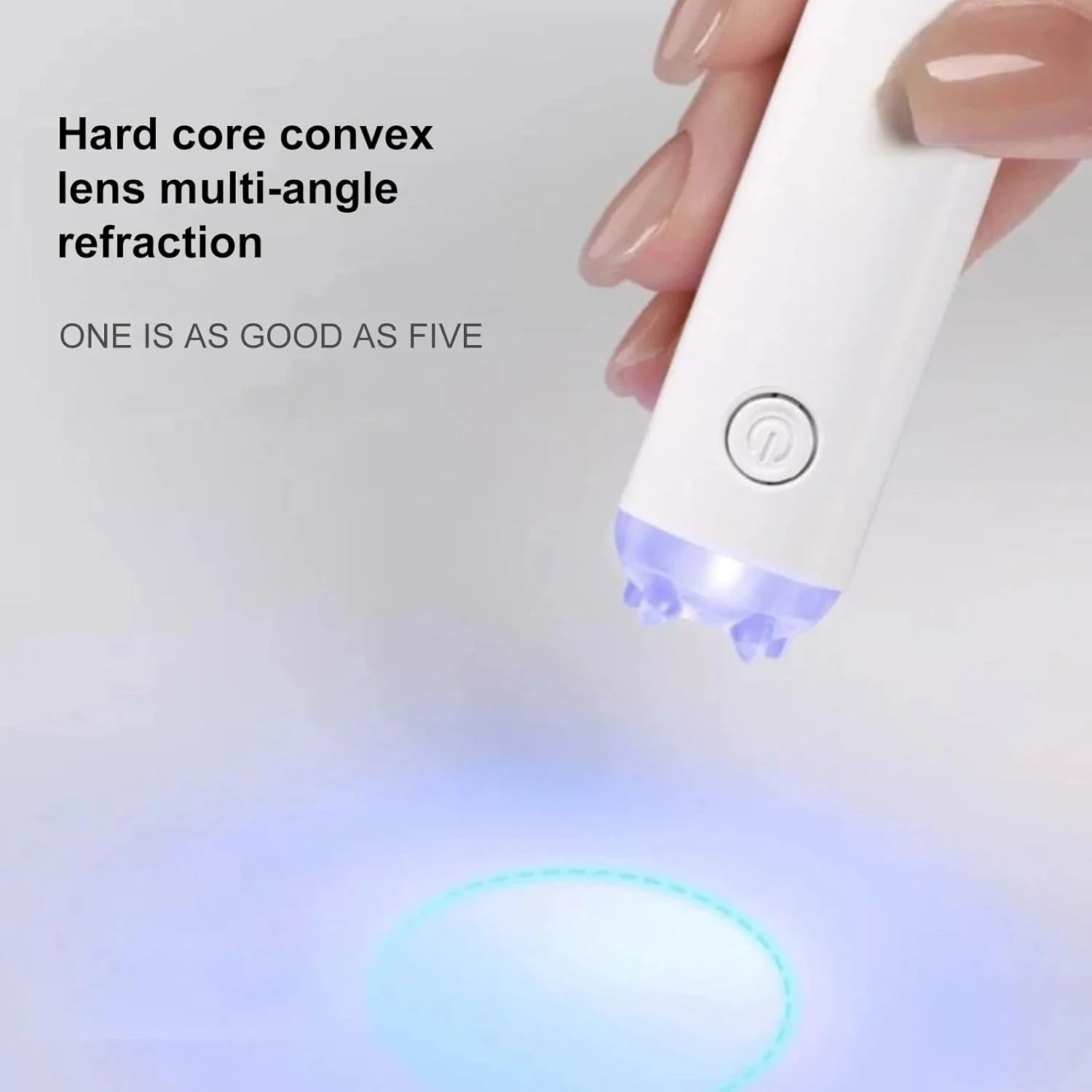 چراغ UV LED کوچک Labymos برای خشک کردن لاک ژل، چسب ناخن، نور UV ناخن، نور درمانی LED، ابزار طراحی ناخن با تایمر 20 و 60 ثانیه