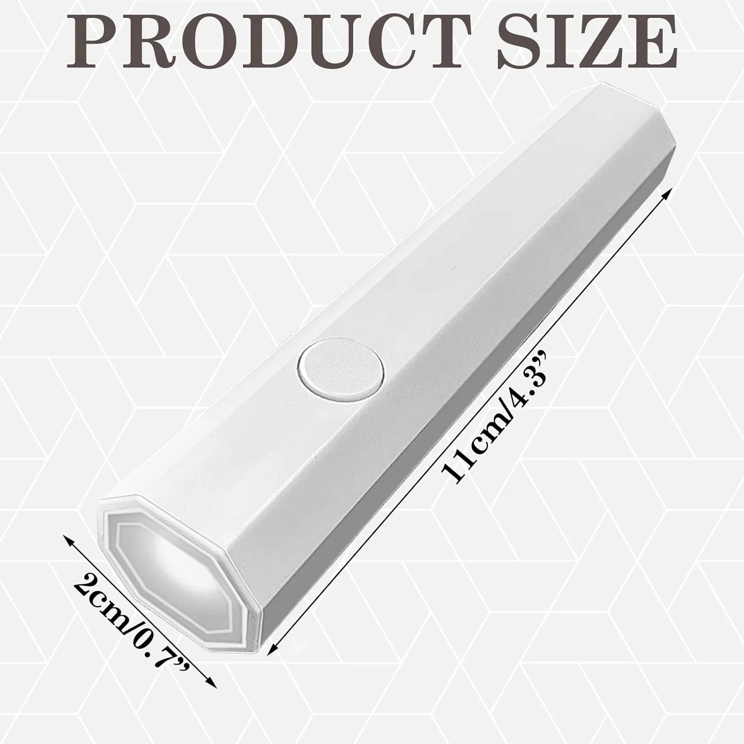 چراغ UV برای ناخن های ژلی، چراغ UV ناخن کوچک قابل حمل، چراغ LED UV برای ناخن، خشک کن LED ناخن، چراغ UV کوچک قابل حمل برای لاک ژل ناخن برای خشک کردن چسب ناخن و تیپ ناخن (سفید)