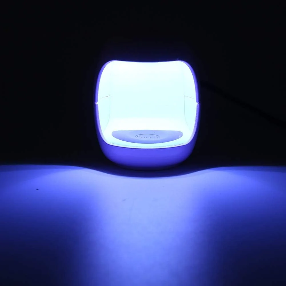 چراغ ناخن کوچک، خشک کن لاک ژل ناخن قابل حمل USB تک انگشتی، چراغ UV LED