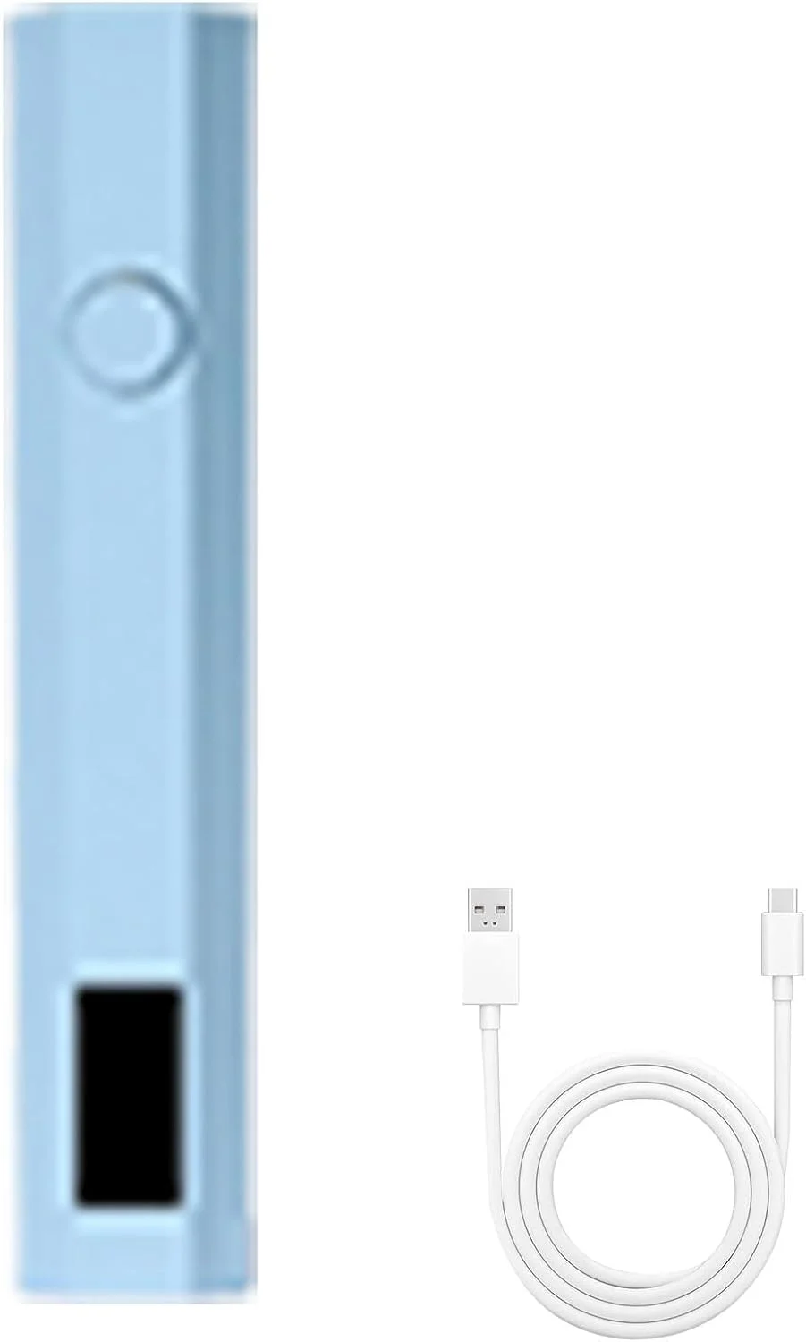 چراغ UV دستی برای ناخن - قلم نوری کوچک LED برای ناخن - لامپ خشک کن چسب با 2 تنظیمات تایمر، ابزار ناخن دستی بی سیم برای بانوان