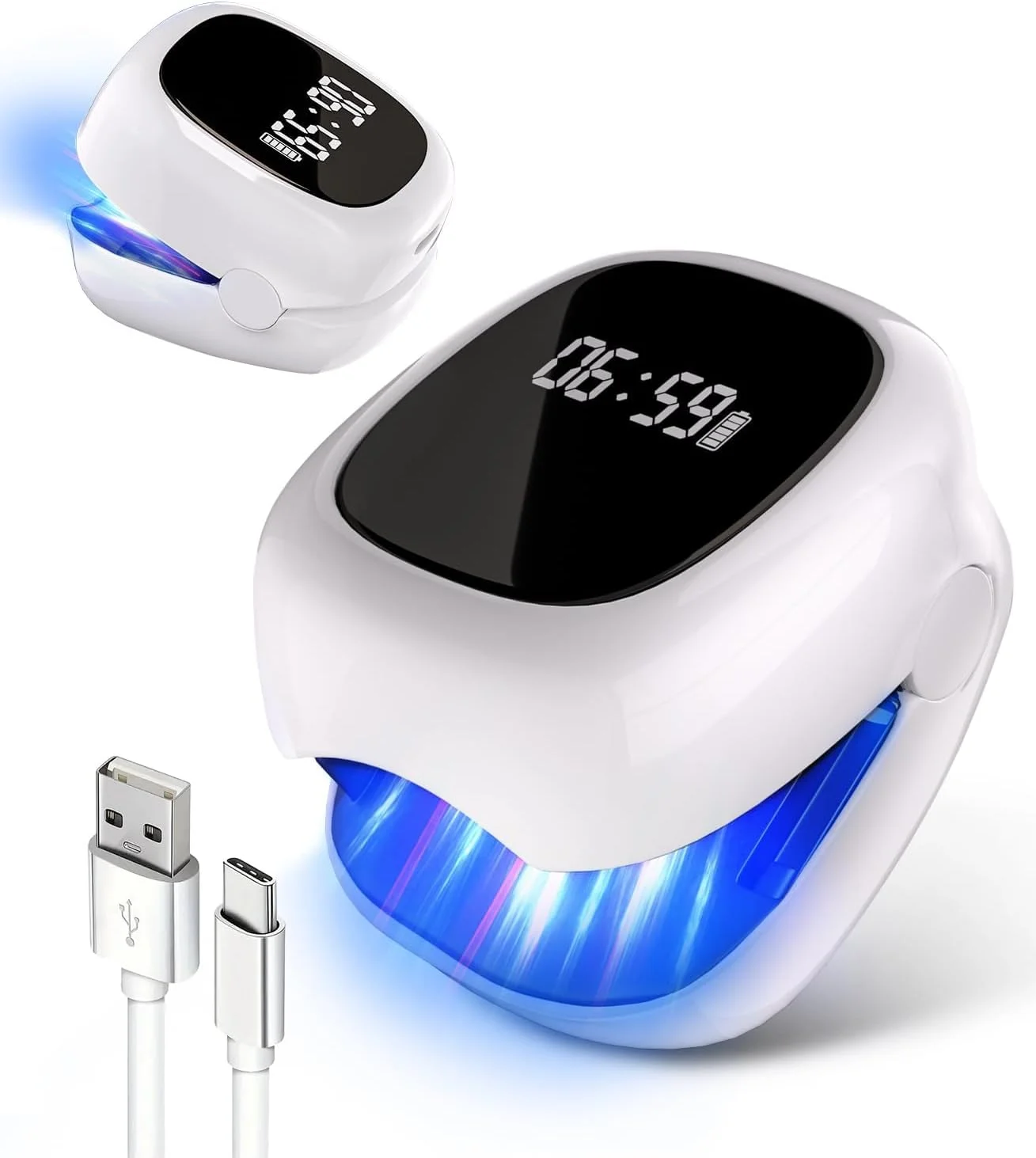 لیزر ناخن طبی گرید 4.0، 4 آبی، 2 مادون قرمز، درجه یک، تایید شده توسط SGS، ایمن و قابل اعتماد، دستگاه لیزر ناخن، رفع بدون درد، عملکرد سریع