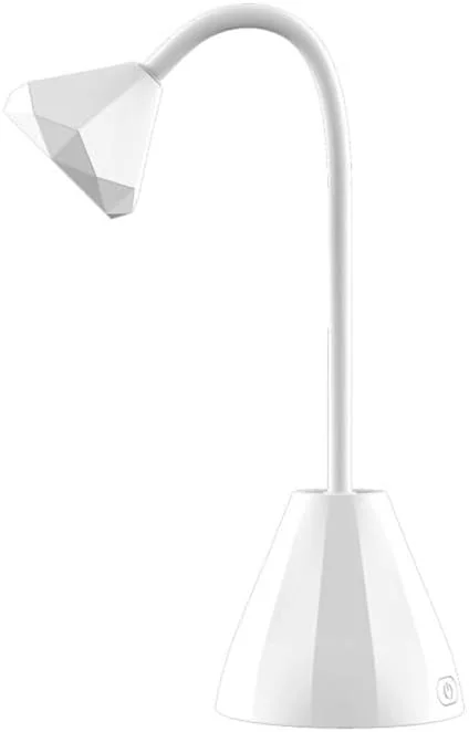 چراغ ناخن رومیزی Labymos، چراغ کوچک درمان با نور، چراغ پخت چسب اکستنشن ناخن، چراغ خشک کننده سریع چسب ناخن، چراغ UV با شلنگ قابل تنظیم