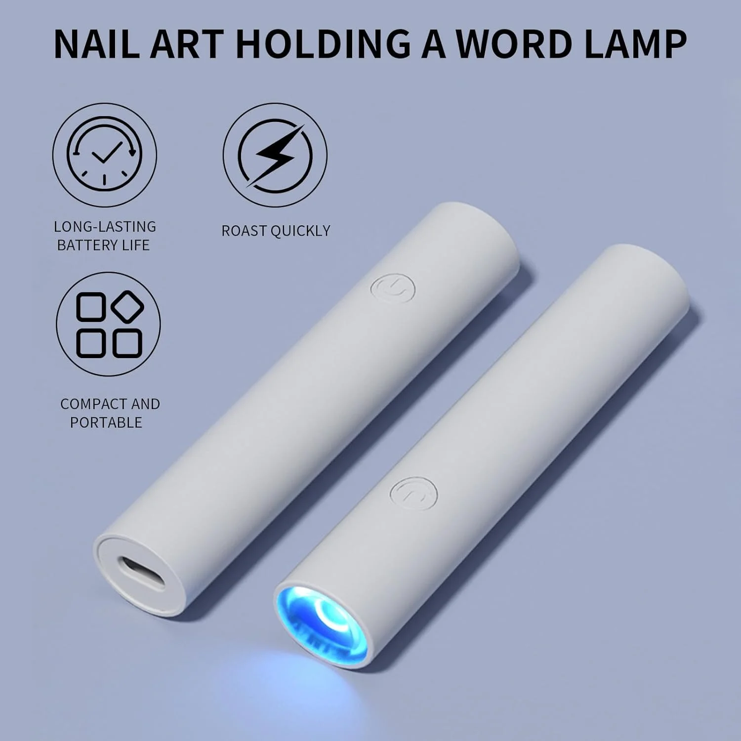 خشک کن ناخن قابل حمل، شارژی، USB، بدون سیم