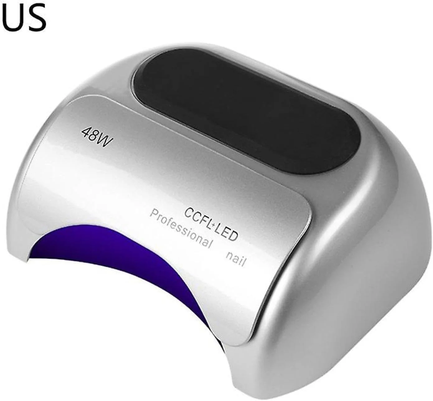 دستگاه خشک کن لاک ناخن حرفه ای 48 وات CCFL UV LED، مناسب برای خشک کردن لاک ژل و طراحی ناخن - مدل 3TK200038-R