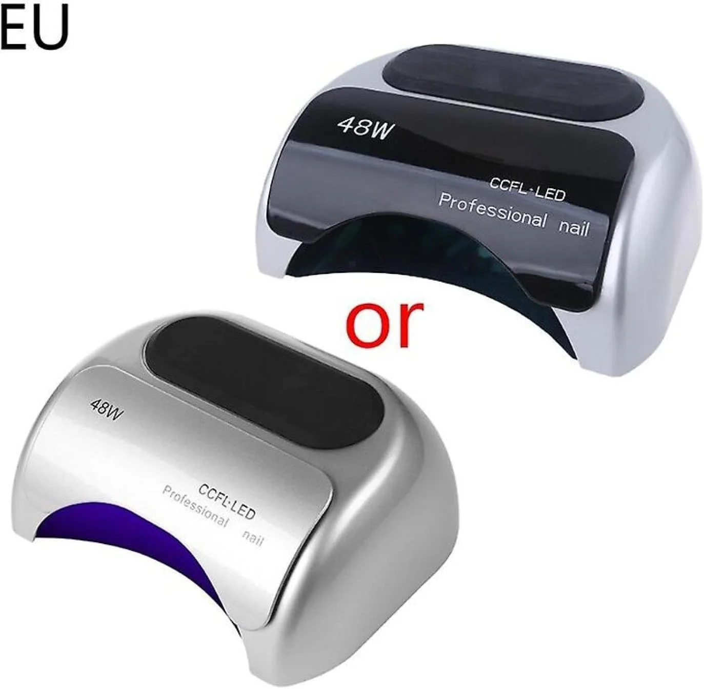 دستگاه خشک کن لاک ناخن حرفه ای 48 وات CCFL UV LED، مناسب برای خشک کردن لاک ژل و طراحی ناخن - مدل 3TK200038-R