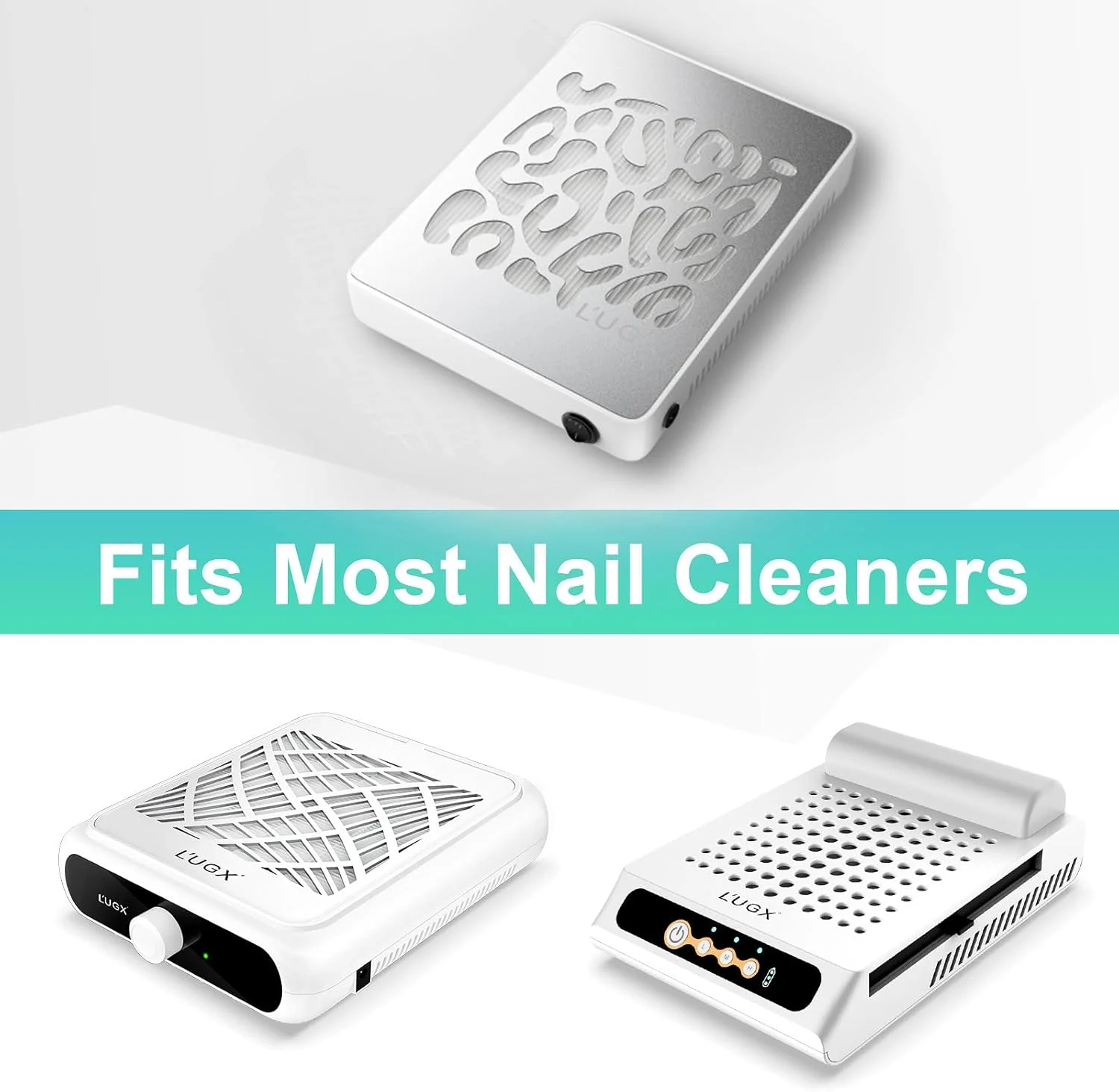 فیلتر دستگاه جمع کننده گرد ناخن L'ugx مدل LG622، بسته 2 عددی