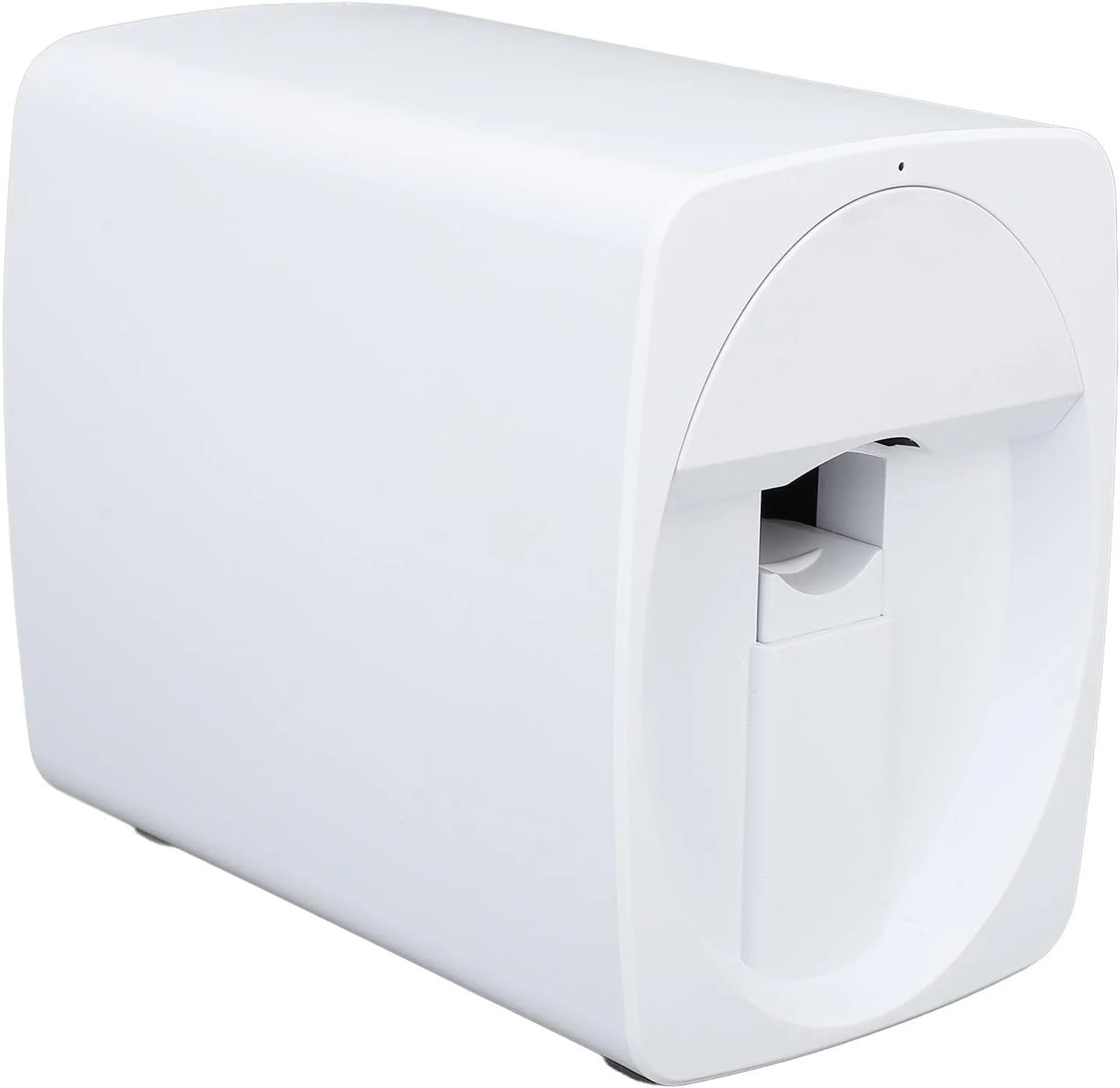 دستگاه طراحی ناخن هوشمند با قابلیت کنترل از طریق اپلیکیشن و موقعیت دوربین - چاپگر ناخن هوشمند با وضوح بالا 2400dpi برای مسافرت (سفید)