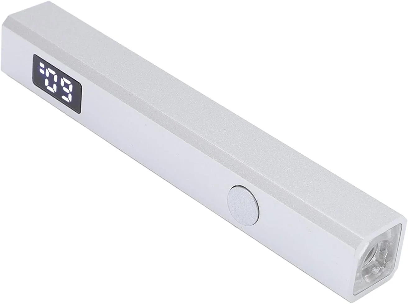 چراغ ناخن دستی، 3 وات USB قابل شارژ خشک کننده سریع مینیاتوری قابل حمل چراغ قوه برای چسب سنگ های قیمتی، نور برای ژل، ابزار هنری برای مانیکور خانگی DIY