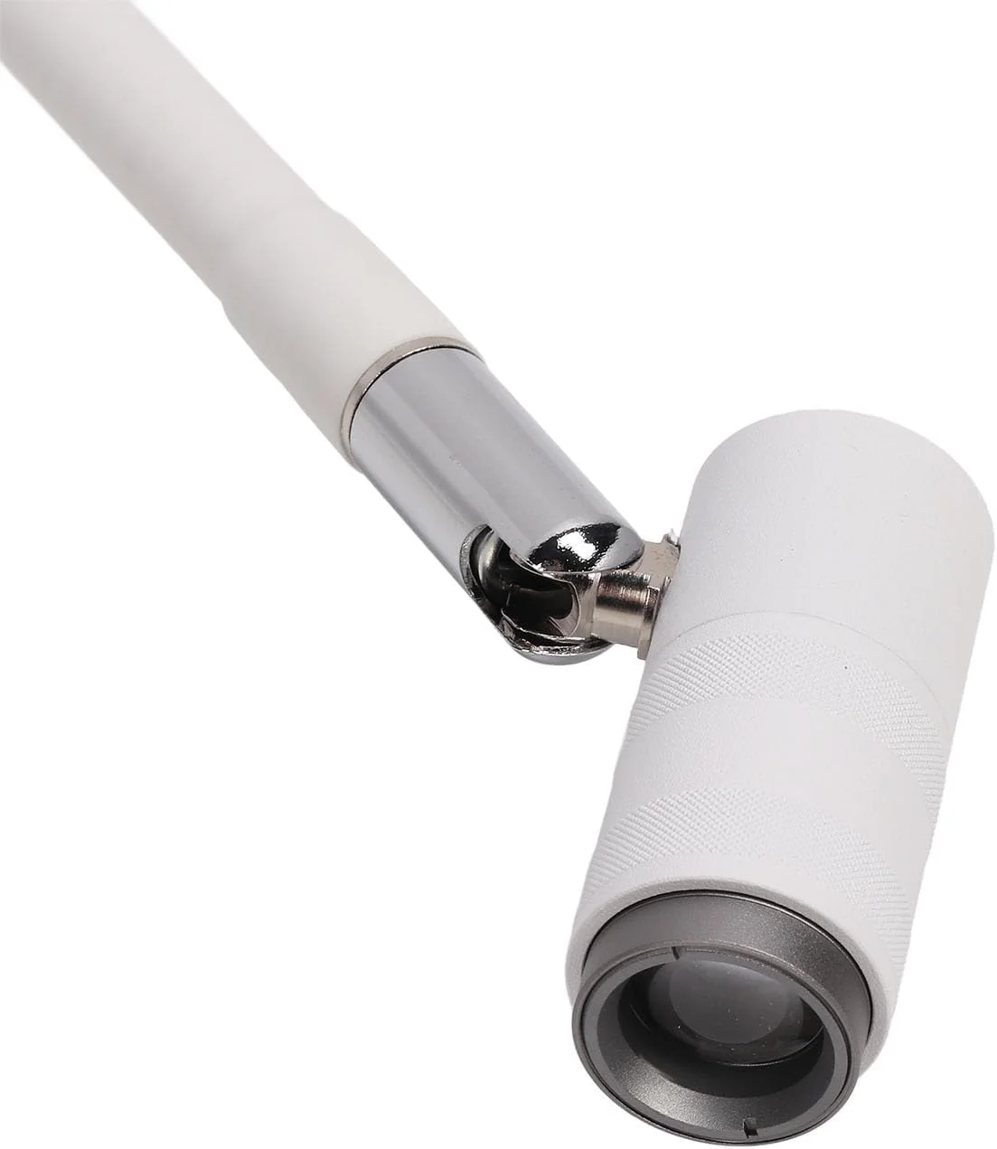 چراغ خشک کننده چسب اکستنشن مژه، LED با گردن غازی انعطاف پذیر با قابلیت تنظیم ارتفاع و 5 سطح روشنایی، دارای پدال پایی برای کنترل، مناسب برای سالن های زیبایی (سفید)