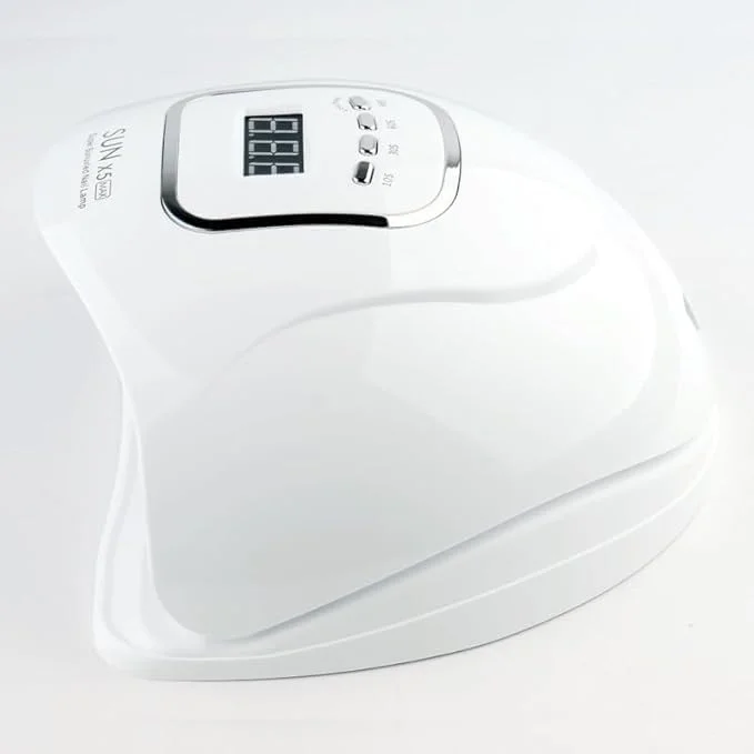 چراغ UV LED ناخن، 168 وات، نور سریع خشک کننده حرفه ای مانیکور
