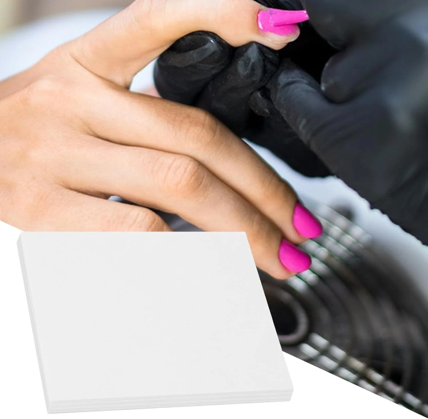 فیلتر جمع کننده گرد ناخن | جمع کننده گرد برای ناخن، 100 عددی | کاغذ حرفه ای برای تمرین، آموزش، سالن، منزل