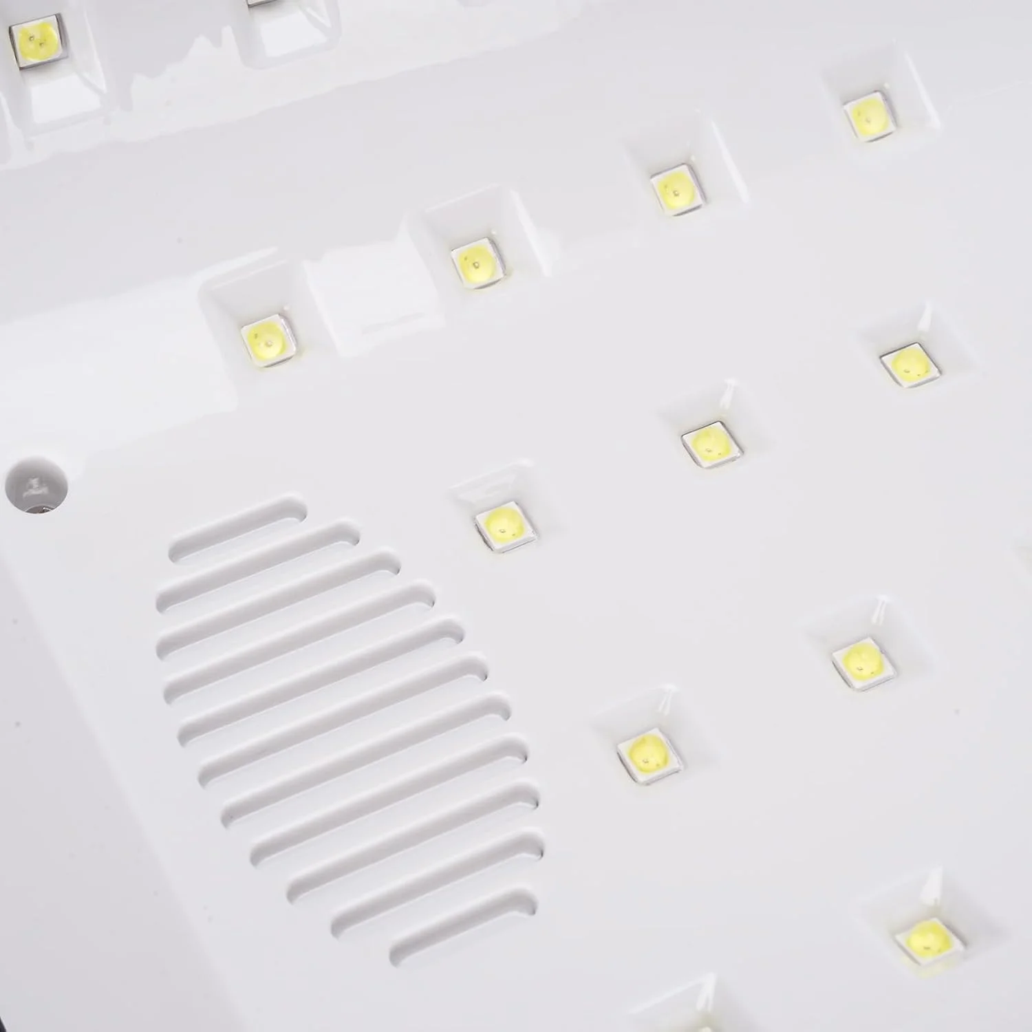 دستگاه خشک کن لاک ناخن بی سیم پونگناس، 132 وات، 15600 میلی آمپر ساعت، مناسب برای سالن و منزل، دارای 4 تایمر، پایه جداشدنی، 44 لامپ LED (UK)