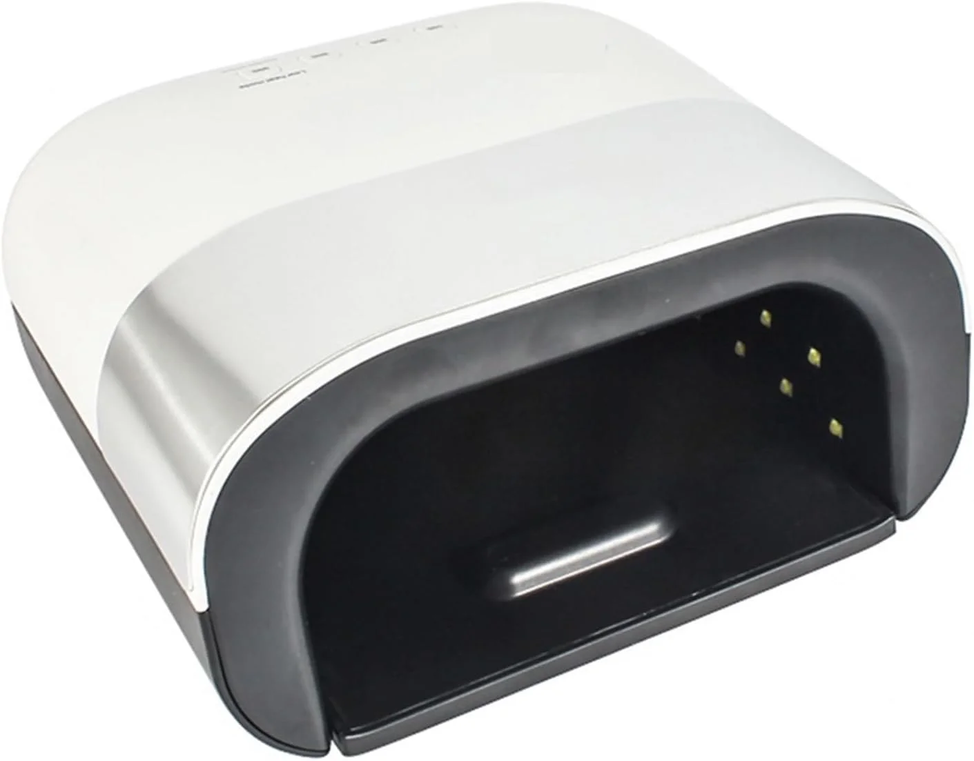 دستگاه خشک کن لاک ناخن LED UV مدل CDFVFA 48W هوشمند با 36 عدد LED، سنسور اتوماتیک، مناسب برای یک دست، خشک کننده سریع ناخن با نور UV