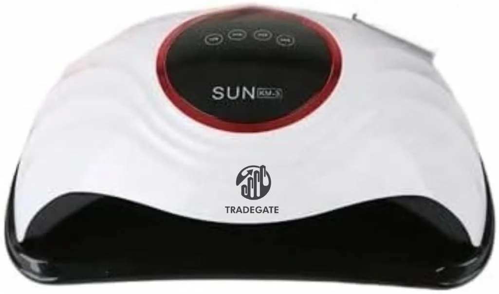 دستگاه خشک کن لاک ناخن UV LED حرفه ای 288 وات برای هر دو دست، قدرت بالا، خشک کننده لاک ژل، دستگاه سریع خشک کننده ناخن با 72 لامپ، 4 تایمر، ابزار مانیکور قابل حمل برای سالن و خانه