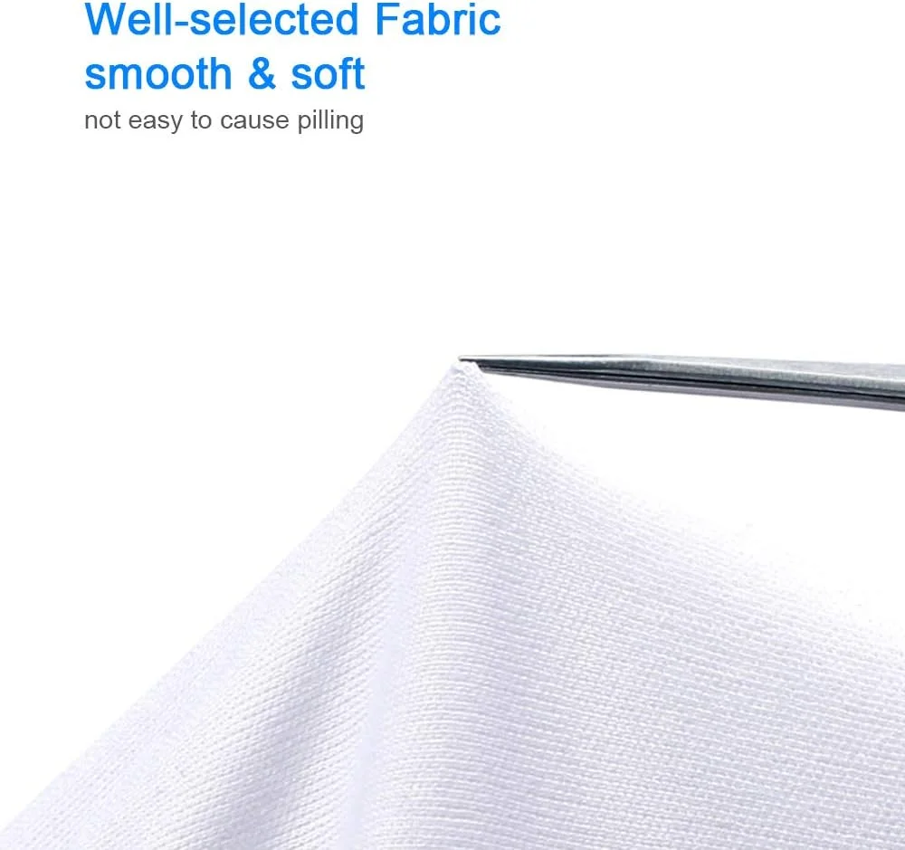 یک جفت دستکش بدون انگشت محافظ UV برای محافظت از دست در برابر لامپ خشک کننده لاک ژل UV LED، ابزار مانیکور ناخن، پارچه ابریشمی نرم و راحت، استفاده آسان، لوازم جانبی کیت مانیکور