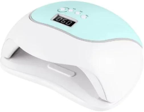 دستگاه خشک کن لاک ژل ناخن LED مدل BQ V5، توان 120 وات، نمایشگر LCD، سنسور اتوماتیک، طول عمر 50000 ساعت