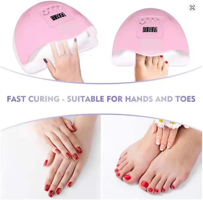 دستگاه خشک کن لاک ناخن UV LED با توان 168 وات – راه حل نهایی برای خشک کردن سریع و هنر ناخن بی عیب و نقص