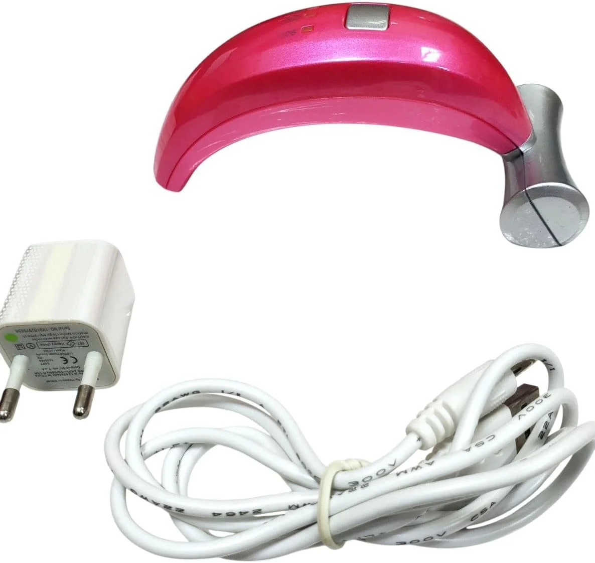 دستگاه خشک کن لاک ناخن LED UV مدل AZS-666 – خشک کن قابل حمل 7 واتی با تایمر خودکار – مناسب برای انواع لاک ژل – جمع و جور و مناسب سفر