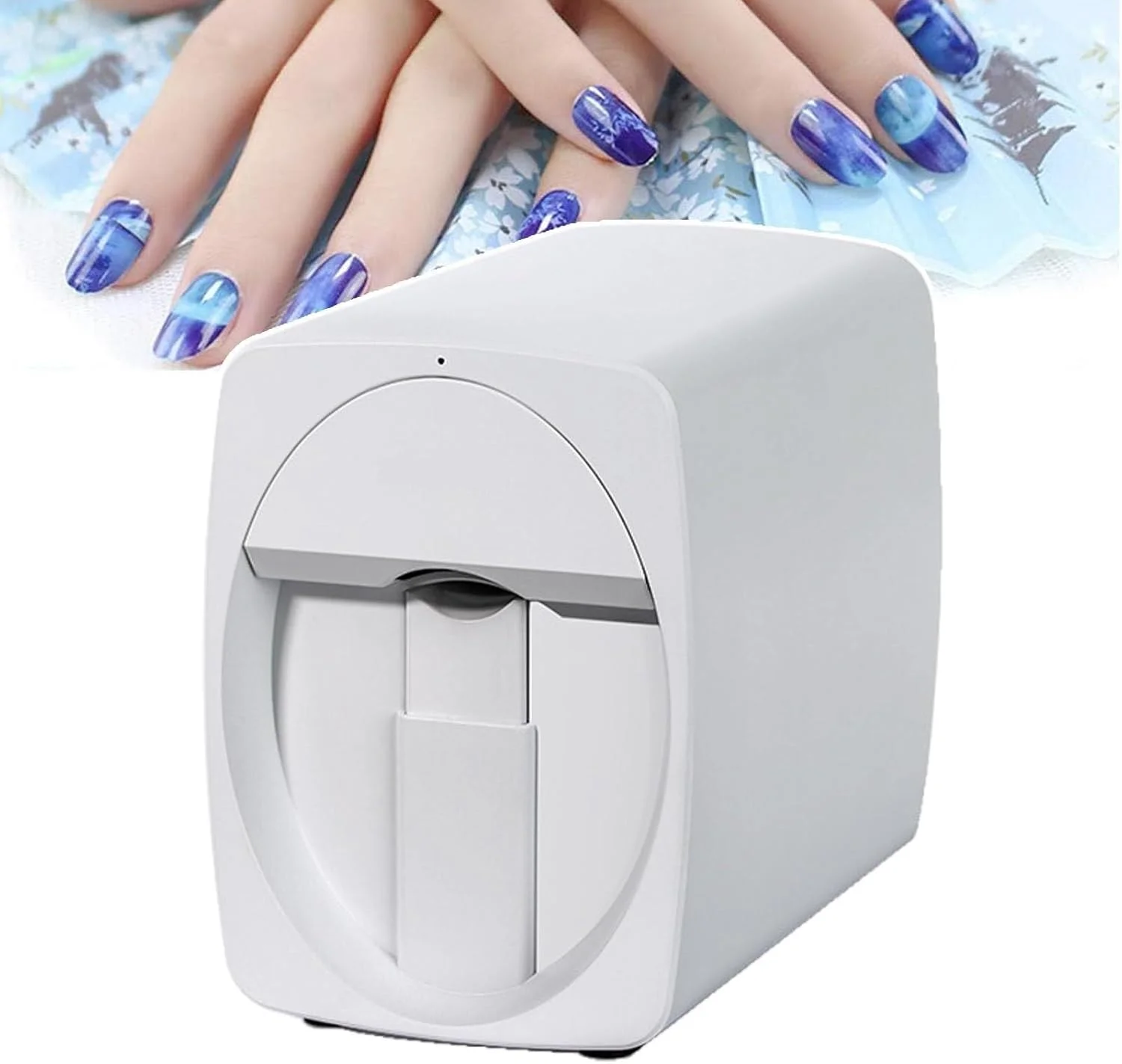 دستگاه چاپ ناخن رومیزی DIY، دستگاه چاپ هنر ناخن موبایل، مناسب برای سالن های ناخن/علاقه مندان به ناخن