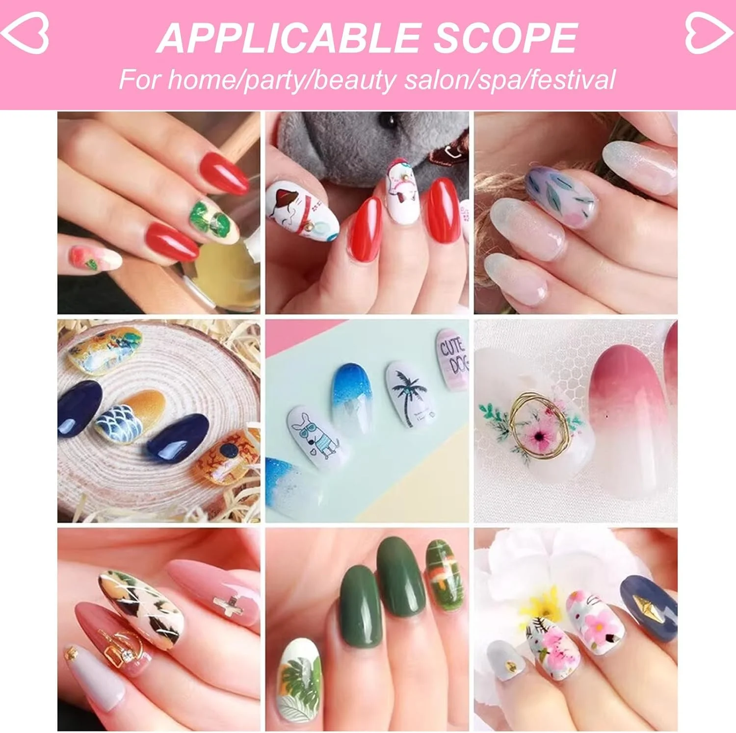 دستگاه طراحی ناخن کوچک عروسکی، دستگاه خودکار قابل حمل طراحی ناخن، چاپگر موبایل طراحی ناخن، 10 ثانیه برای ناخن های دخترانه